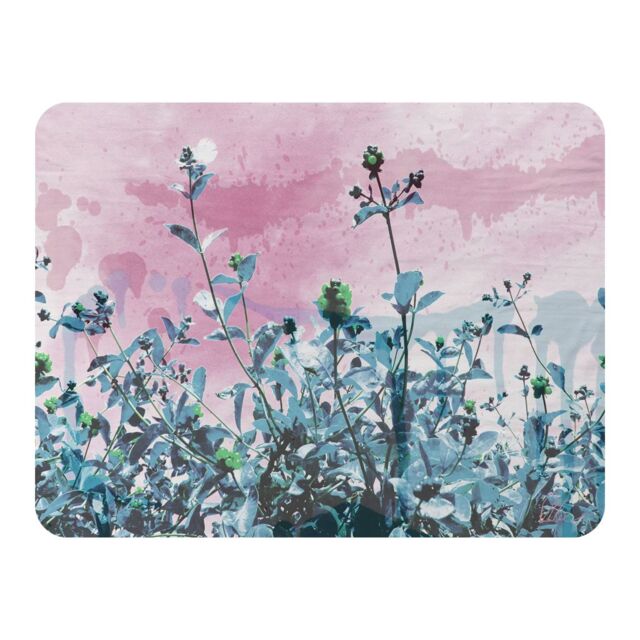 Benjamin Tate Design Berry Sky Blanket in Natural - Size: 120 cm x 150 cm - image 1