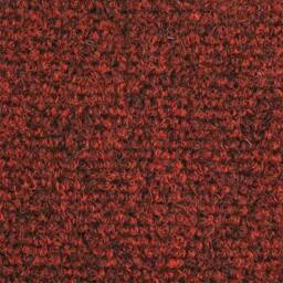 Berkfield Home 15 pcs Self-adhesive Stair Mats Needle Punch 56x17x3 cm Red - Size: Medium - thumbnail 7