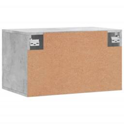 Berkfield Home Wall Cabinet Concrete Grey 60x36.5x35 cm Engineered Wood - thumbnail 8