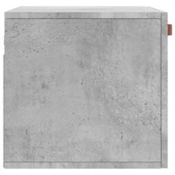 Berkfield Home Wall Cabinet Concrete Grey 60x36.5x35 cm Engineered Wood - thumbnail 7