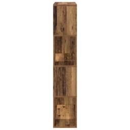 Berkfield Home Stunning Bookshelf Old wood Engineered wood 80 x 24 x 124 cm Shelving in Brown - thumbnail 6