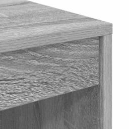 Berkfield Home Modern Writing Desk Grey Sonoma Engineered wood 90 x 40 x 76 cm - thumbnail 8