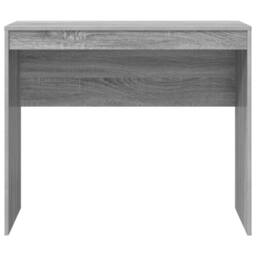Berkfield Home Modern Writing Desk Grey Sonoma Engineered wood 90 x 40 x 76 cm - thumbnail 5