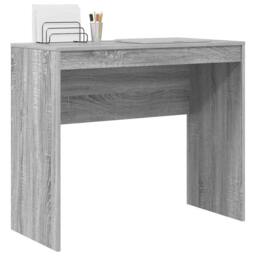 Berkfield Home Modern Writing Desk Grey Sonoma Engineered wood 90 x 40 x 76 cm