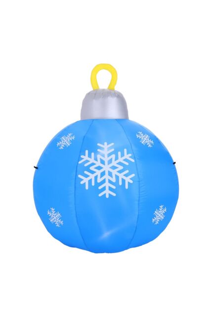 Living and Home 1.2M Christmas Inflatables Lights Large Bulb in Blue - image 1