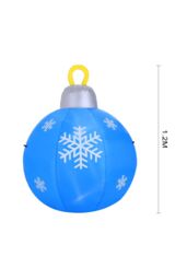 Living and Home 1.2M Christmas Inflatables Lights Large Bulb in Blue - thumbnail 3