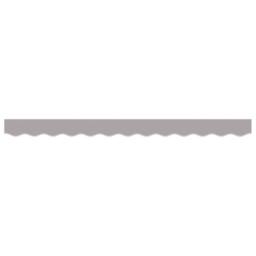Berkfield Home Awning Valance for 3 m Frame Light Grey 2.8x0.2 m - thumbnail 4
