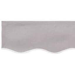 Berkfield Home Awning Valance for 3 m Frame Light Grey 2.8x0.2 m - thumbnail 5