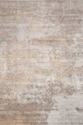 Kukoon Neutral Beige Distressed Abstract Living Area Rug - Size: 60 cm x 110 cm - thumbnail 1