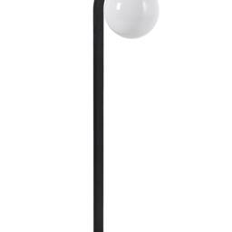 Wyld and Coco 105cm Black Aluminium Bollard Light - Outdoor Path & Patio Lamp - thumbnail 2