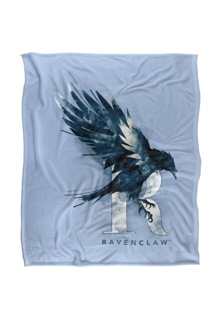 Warner Brothers Harry Potter Ravenclaw Wash Blanket 152 x 127 cm in White - image 1