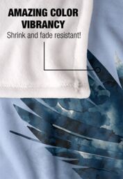 Warner Brothers Harry Potter Ravenclaw Wash Blanket 152 x 127 cm in White - thumbnail 4