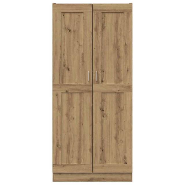 Berkfield Home Highboard Artisan Oak 82.5x30.5x185 cm Engineered Wood in Brown - image 1