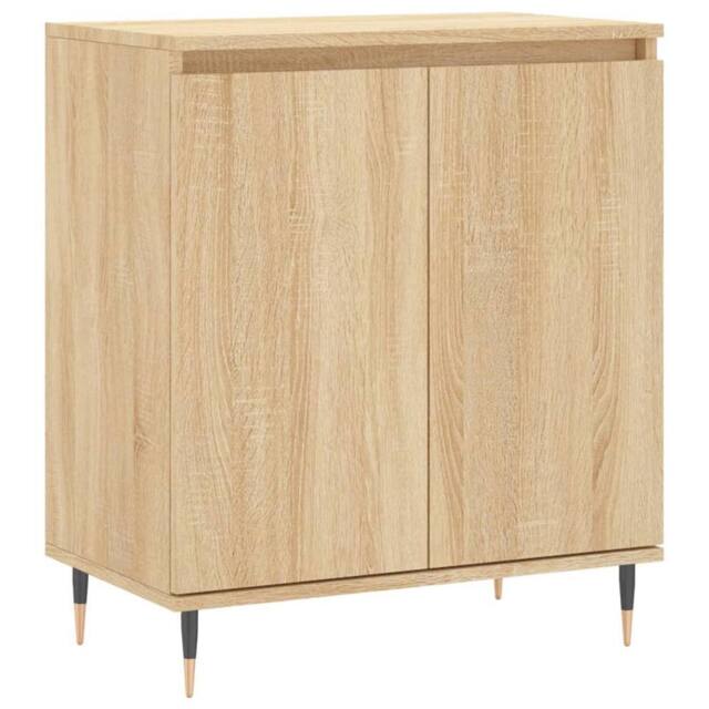 Berkfield Home Sideboard Sonoma Oak 60x35x70 cm Engineered Wood in Brown - Size: 60 x 35 x 70 cm - image 1
