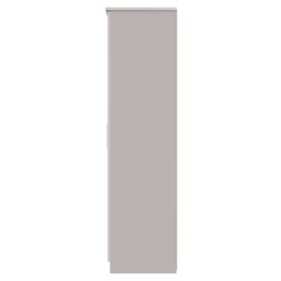 Ready Assembled 2 U Windsor Triple Mirror Wardrobe with 2 Drawers (Ready Assembled) in Taupe - thumbnail 2