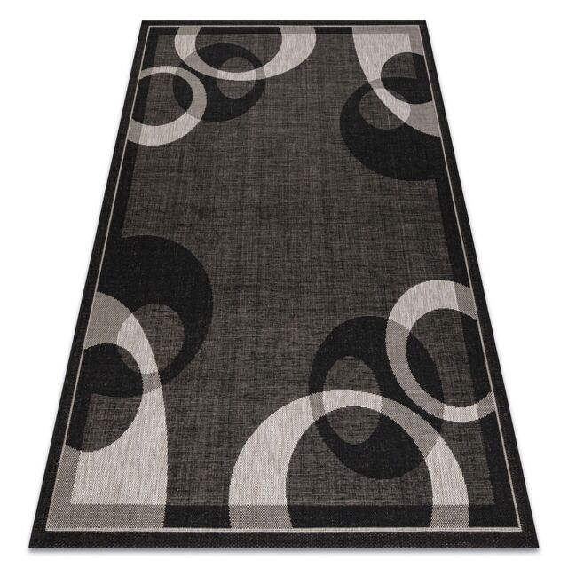 RugsX Floorlux Rug in Black - Size: 80 cm x 150 cm - image 1