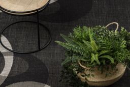 RugsX Floorlux Rug in Black - Size: 80 cm x 150 cm - thumbnail 5