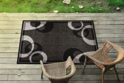 RugsX Floorlux Rug in Black - Size: 80 cm x 150 cm - thumbnail 4