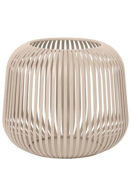 Blomus Lito Lantern Candle Holder Small - Nomad in Light Beige - image 1