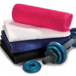 Duncan Stewart Personalised Gym Towel in Black - thumbnail 3