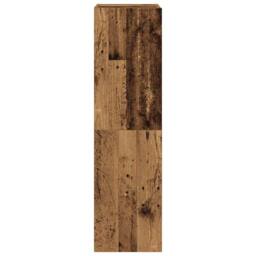 Berkfield Home Classic 4 Piece TV Cabinet Set Wall-mounted Old Wood Engineered Wood - thumbnail 7
