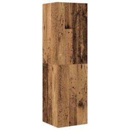 Berkfield Home Classic 4 Piece TV Cabinet Set Wall-mounted Old Wood Engineered Wood - thumbnail 4