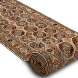 RugsX Keshan Wool Runner in Beige - Size: 100 cm x 100 cm - thumbnail 2