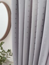 Luxury Living Adi Lined Pencil Pleat Curtains in Silver - Size: 229 cm width x 274 cm drop - thumbnail 6