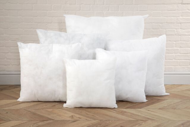 Snug City Polyester Cushion Pads Inners 100% Hollowfibre Filling in White - Size: 55 cm x 55 cm