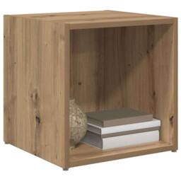 Berkfield Home TV Cabinets 4 pcs Artisan Oak 37x35x37 cm Engineered Wood in Brown - Size: 37 x 35 x 37 cm - thumbnail 1