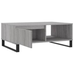 Berkfield Home Decorative Coffee Table Grey Sonoma 90x60x35 cm Engineered Wood - Size: 90 x 60 x 35 cm - thumbnail 6