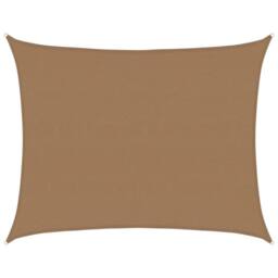 Berkfield Home Sunshade Sail 160 g/m¬≤ Taupe 6x7 m HDPE - thumbnail 2