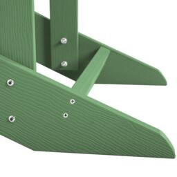 Wyld and Coco Everwood Garden Chair - Green Matt Wood-Look - thumbnail 9