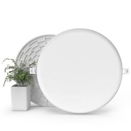 ENER-J Smart Wi-Fi 18W Frameless LED Downlight in White - Size: 25 cm diameter x 19 cm high - thumbnail 3