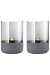 Blomus Set of 2 Calma Tealight Holder Extra Small - Steel Grey - thumbnail 4