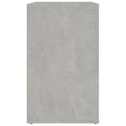 Berkfield Home Bedside Cabinet Concrete Grey 50x36x60 cm Engineered Wood - Size: 50 x 36 x 60 cm - thumbnail 8