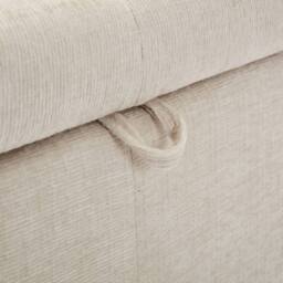 "BTM 80"" L-Shaped Sectional Sofa with Removable Storage Ottoman in Beige - Size: A" - thumbnail 8