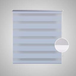 Berkfield Home Zebra Blind 90 x 150 cm White - thumbnail 3