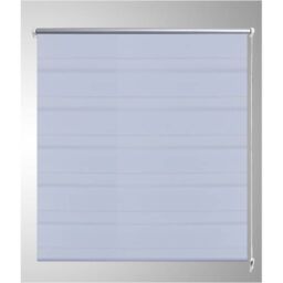 Berkfield Home Zebra Blind 90 x 150 cm White - thumbnail 4