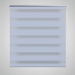 Berkfield Home Zebra Blind 90 x 150 cm White
