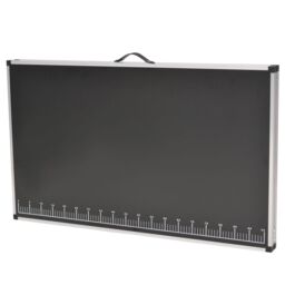 Berkfield Home Folding Pasting Table MDF & Aluminium 200x60x78 cm - Size: 200 x 60 x 78 cm - thumbnail 4