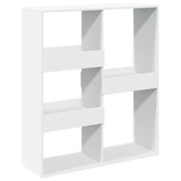Berkfield Home Classic Book Cabinet/Room Divider White 100x33x115 cm - Size: 100 x 33 x 115 cm - thumbnail 3