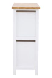 Orsina Stylish 4 Drawer Chest, Modern Chest Of Drawers For Livingroom, Sleek Minimalist Storage Chest For Lounge in White - thumbnail 3