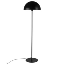 Nordlux Modern Indoor Floor Lamp Black Metal E27 Dome Shade - Mains Powered, IP20 - thumbnail 2