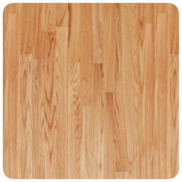Berkfield Home Square Table Top Light Brown 50x50x1.5cm Treated Solid Wood Oak - Size: 50x50x1.5 cm - thumbnail 2