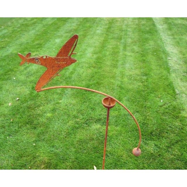 Poppyforge Spitfire Wind Rocker Single BM/RtR - Steel - L66 x W54 x H148.5 cm in Brown - image 1