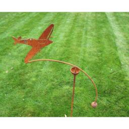 Poppyforge Spitfire Wind Rocker Single BM/RtR - Steel - L66 x W54 x H148.5 cm in Brown
