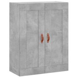 Berkfield Home Highboard Concrete Grey 69.5x34x180 cm Engineered Wood - thumbnail 5