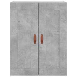 Berkfield Home Highboard Concrete Grey 69.5x34x180 cm Engineered Wood - thumbnail 6