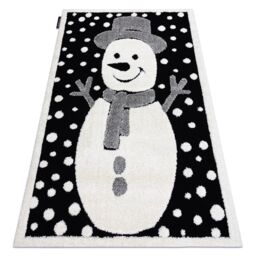 RugsX Modern Children's Rug in Black - Size: 120 cm x 170 cm - thumbnail 1
